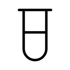 Culture Tube Icon Vector Symbol Design Illustration