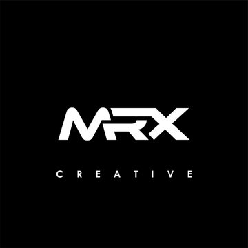MRX Letter Initial Logo Design Template Vector Illustration