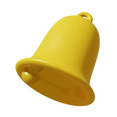 golden christmas bell