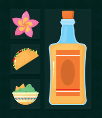 mexico icon collection