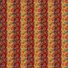 Illustration Batik pattern Textile background