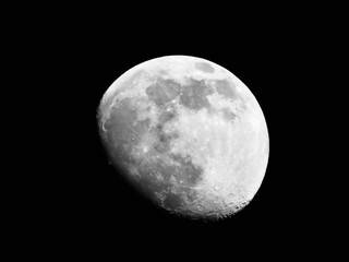 Mond (schwarz/ weiß)