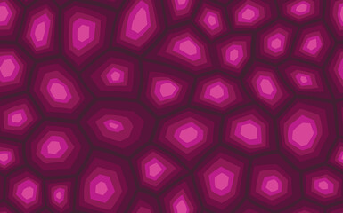 Abstract modern turtle shell seamless pattern. Animals trendy background. Pink decorative vector illustration for print, fabric, textile. Modern ornament of stylized skin