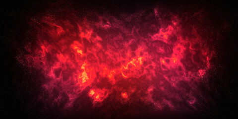 Colorful nebula with shining stars. Infinite universe