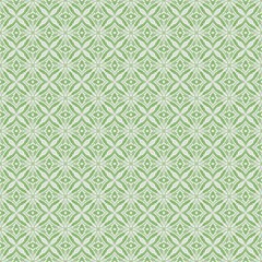 seamless  flower ikat fabric pattern background, fashion decorative ornament vector 