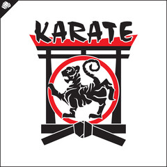 Karate shotokan tiger © master_77
