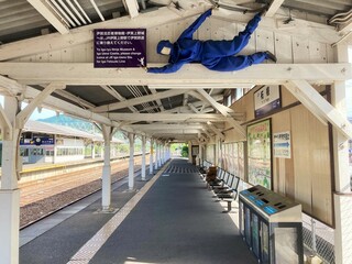 柘植駅 ホーム