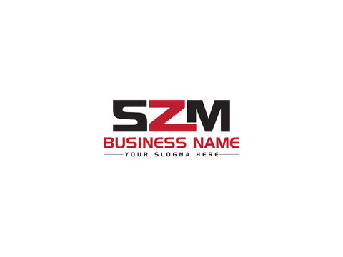 Modern SZM Logo Icon Vector, Colorful SZ s z m Logo Letter Design And Creative Three Letter For Your Business