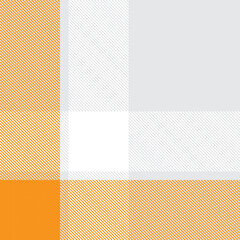 Orange Minimal Plaid textured Seamless Pattern