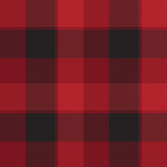 Red Minimal Plaid textured Seamless Pattern