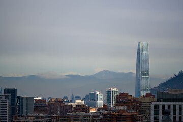 Skyscraper Costanera Center in Santiago, Chile