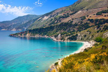 Coast of Kefalonia island, Greece