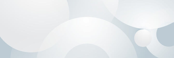 White abstract banner. Modern elegant white gray banner with creative design and shiny lines. Minimal vector stripes design. Simple texture graphic element. Vector abstract pattern background template