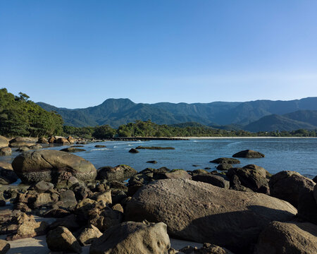 Rocks, Sea and Mountains