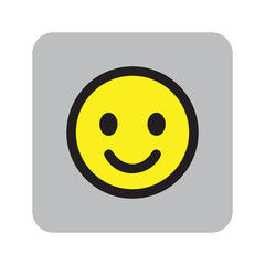 Fototapeta premium Emoji faces collection