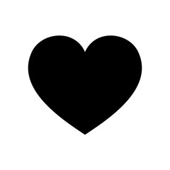 Heart Icon Vector. Perfect Love symbol. Vector illustration