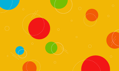 Abstract geometric modern circle shape background with dotted circle lines. Vector abstract background texture design