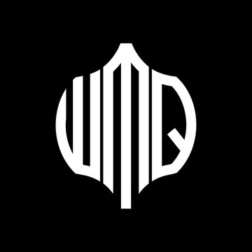 WMQ letter logo. WMQ best black background vector image. WMQ Monogram logo design for entrepreneur and business.
