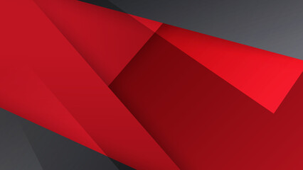 Modern black and red abstract background. Abstract background with modern contrast color for presentation design, flyer, social media, web, tech banner. Vector graphic design pattern web template.