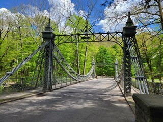 Mill Creek Park Suspension Bridge, Ohio