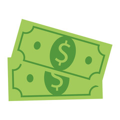 Vector Dollar sign, money dollar icon