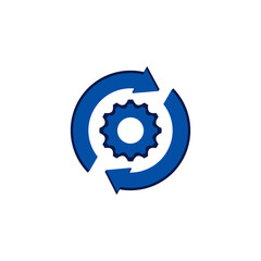 workflow icon. Simple element illustration. workflow symbol design from project management collection. Can be used for web and mobile devices.