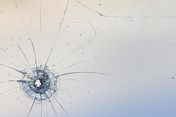 background bullet hole glass abstract crime gun shot
