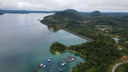 The Batang Ai Dam of Sarawak, Borneo, Malaysia