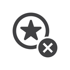 Cancel Star Icon