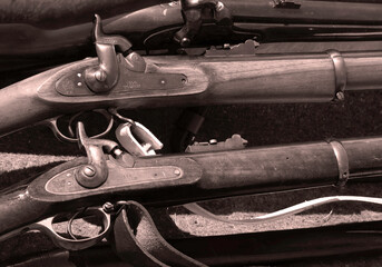Antique Caplock Rifles 