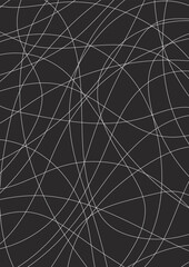 絡まった曲線の背景