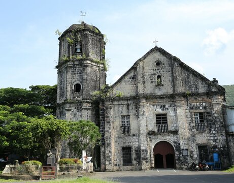 Kirche Heiligen Johannes des T&auml;ufers in Camalig, Provinz Albay, Philippinen