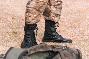Soldier in uniform
