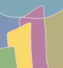 illustration of an background with arrows