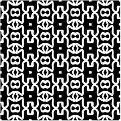 Design seamless monochrome geometric pattern. Abstract background. Vector art.Perfect for site backdrop, wrapping paper, wallpaper, textile and surface design. 