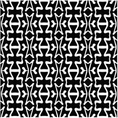 Design seamless monochrome geometric pattern. Abstract background. Vector art.Perfect for site backdrop, wrapping paper, wallpaper, textile and surface design. 