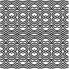 
Design seamless monochrome geometric pattern. Abstract background. Vector art.Perfect for site backdrop, wrapping paper, wallpaper, textile and surface design. 