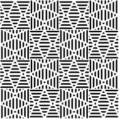 
Design seamless monochrome geometric pattern. Abstract background. Vector art.Perfect for site backdrop, wrapping paper, wallpaper, textile and surface design. 