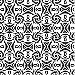 
Design seamless monochrome geometric pattern. Abstract background. Vector art.Perfect for site backdrop, wrapping paper, wallpaper, textile and surface design. 