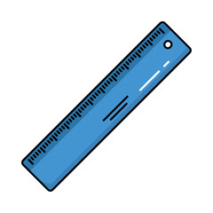 blue ruler icon