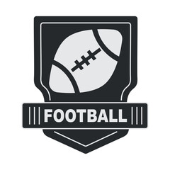 Fototapeta premium football sport badge