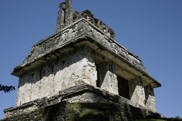 Palenque zona arqueológica, Chiapas, Mexico