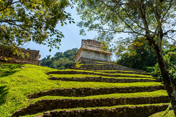 Palenque zona arqueológica, Chiapas, Mexico