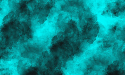 Fototapeta na wymiar a black background with blue smoke