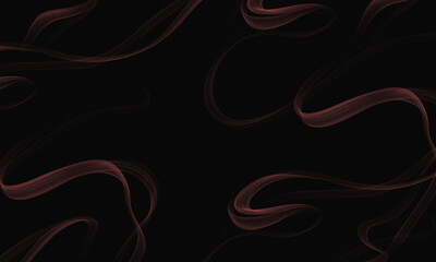 black background with brown smoke