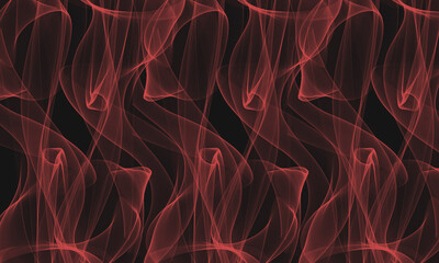 black background with maroon smoke
