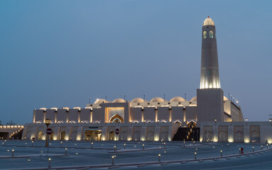 Imam Abdul Wahab Mosque: The Qatar State Grand Mosque Mosque.