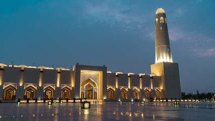 Imam Abdul Wahab Mosque: The Qatar State Grand Mosque Mosque.
