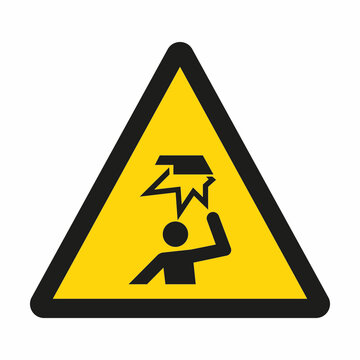 Hazard sign Overhead obstacles