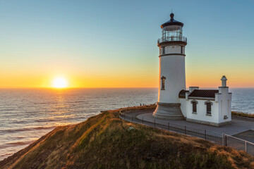 Lighthouse on the Lewis & Clark trail in the Pacific Northwest  © Centioli Photography